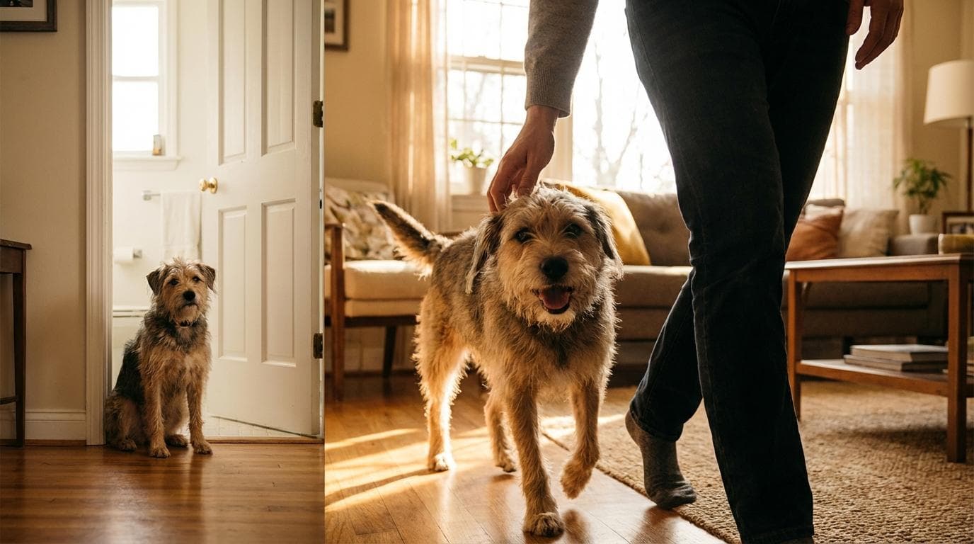 Why Your Dog Follows You Everywhere (And When It's a Problem)